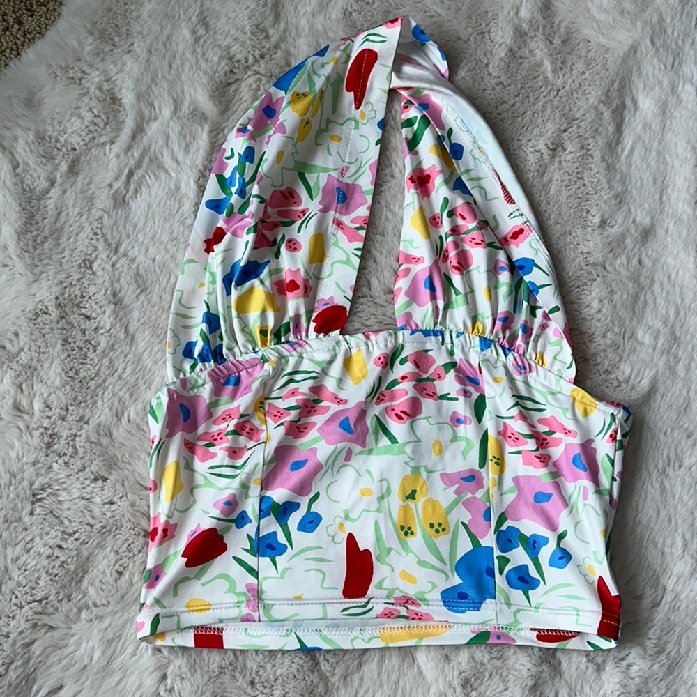 NWOT FLORAL TOP